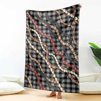 Hawaii Palaka Niihau Shell Lei Blanket Tropical Island Plaid Patterns DT05 - Polynesian Pride