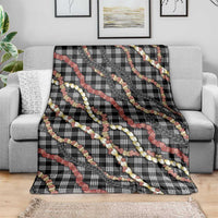 Hawaii Palaka Niihau Shell Lei Blanket Tropical Island Plaid Patterns DT05 - Polynesian Pride
