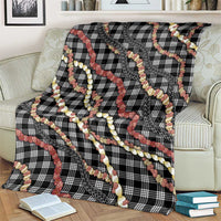 Hawaii Palaka Niihau Shell Lei Blanket Tropical Island Plaid Patterns DT05 - Polynesian Pride
