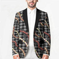 Hawaii Palaka Niihau Shell Lei Blazer Tropical Island Plaid Patterns