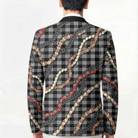 Hawaii Palaka Niihau Shell Lei Blazer Tropical Island Plaid Patterns
