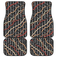 Hawaii Palaka Niihau Shell Lei Car Mats Tropical Island Plaid Patterns DT05 - Polynesian Pride