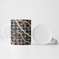 Hawaii Palaka Niihau Shell Lei Ceramic Mug Tropical Island Plaid Patterns DT05 - Polynesian Pride