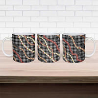 Hawaii Palaka Niihau Shell Lei Ceramic Mug Tropical Island Plaid Patterns DT05 - Polynesian Pride