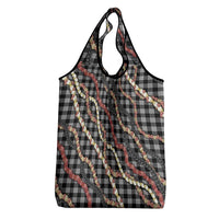 Hawaii Palaka Niihau Shell Lei Grocery Bag Tropical Island Plaid Patterns DT05 - Polynesian Pride