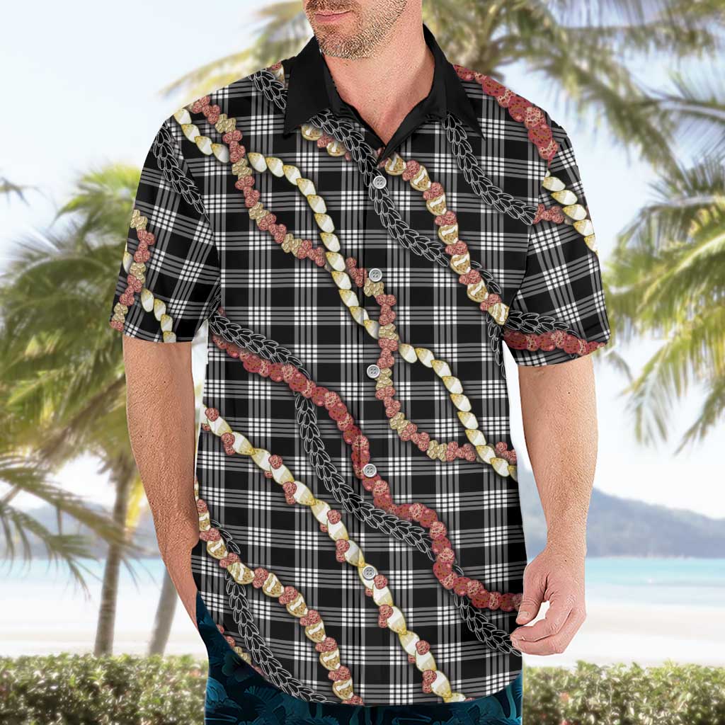 Hawaii Palaka Niihau Shell Lei Hawaiian Shirt Tropical Island Plaid Patterns DT05 - Polynesian Pride