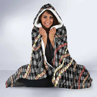 Hawaii Palaka Niihau Shell Lei Hooded Blanket Tropical Island Plaid Patterns DT05 - Polynesian Pride