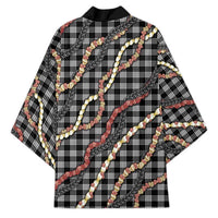 Hawaii Palaka Niihau Shell Lei Kimono Tropical Island Plaid Patterns DT05 - Polynesian Pride