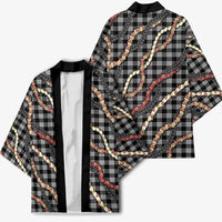 Hawaii Palaka Niihau Shell Lei Kimono Tropical Island Plaid Patterns DT05 - Polynesian Pride
