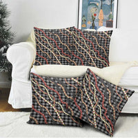 Hawaii Palaka Niihau Shell Lei Pillow Cover Tropical Island Plaid Patterns DT05 - Polynesian Pride