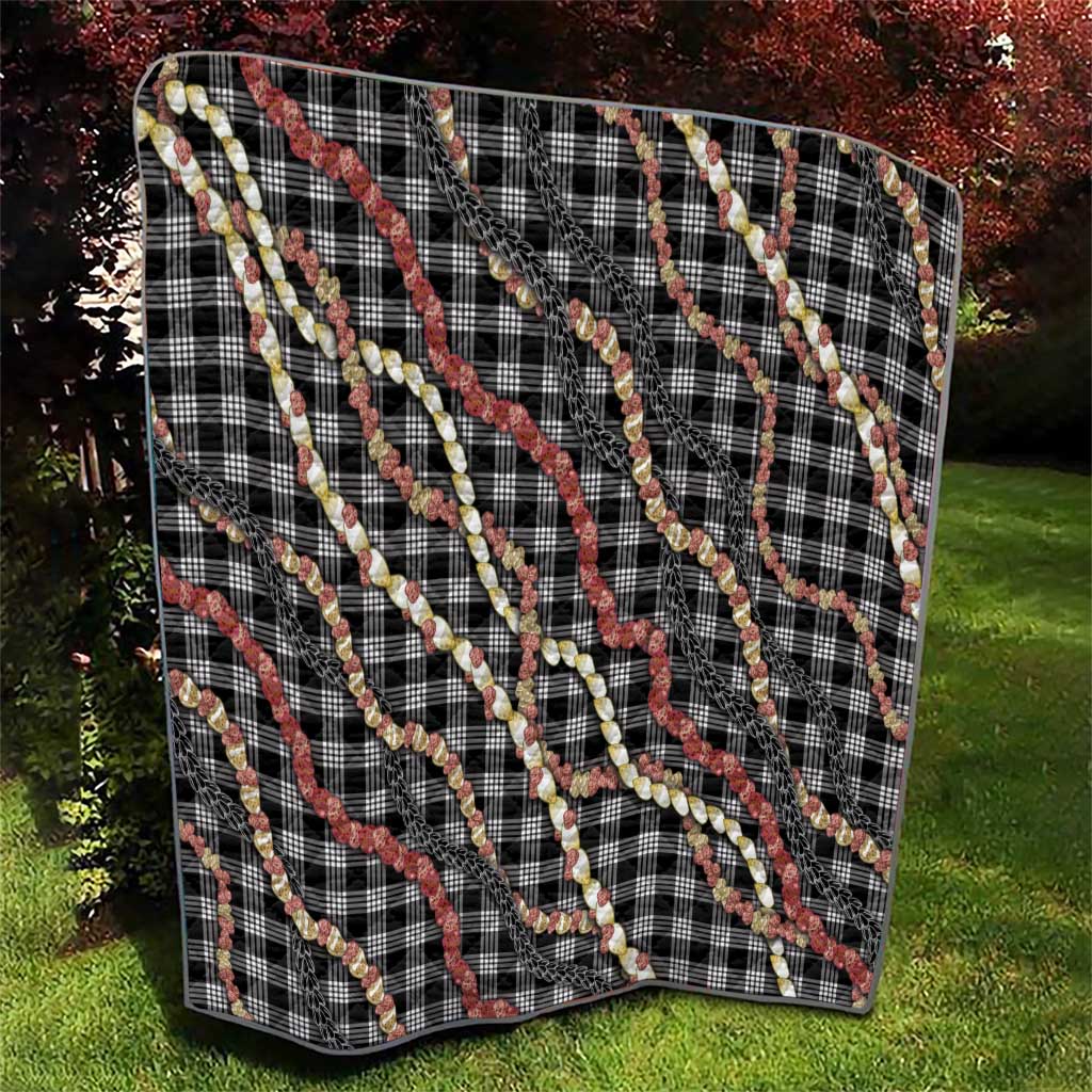 Hawaii Palaka Niihau Shell Lei Quilt Tropical Island Plaid Patterns DT05 - Polynesian Pride
