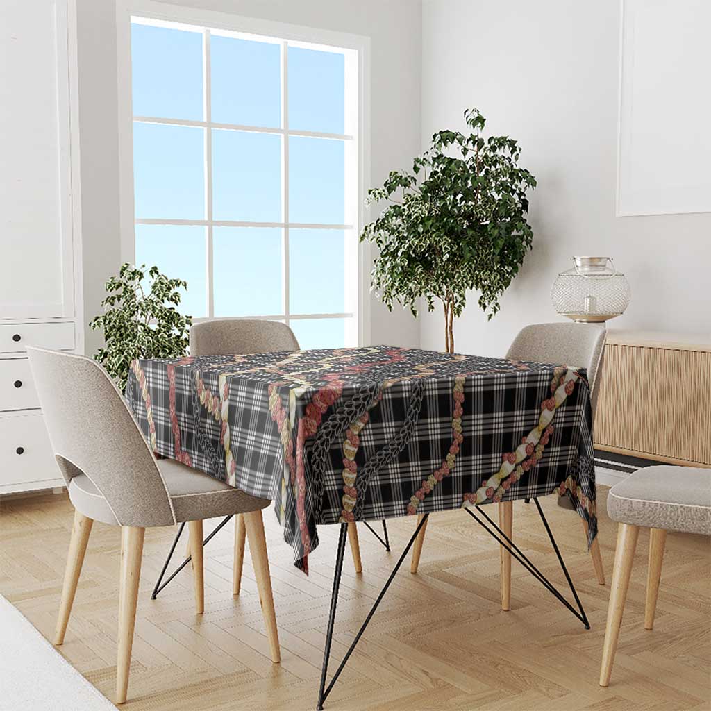 Hawaii Palaka Niihau Shell Lei Tablecloth Tropical Island Plaid Patterns