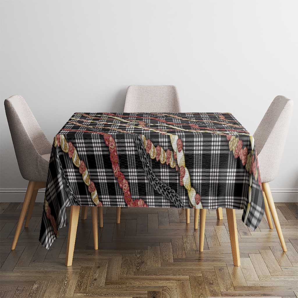 Hawaii Palaka Niihau Shell Lei Tablecloth Tropical Island Plaid Patterns