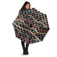 Hawaii Palaka Niihau Shell Lei Umbrella Tropical Island Plaid Patterns DT05 - Polynesian Pride