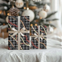 Hawaii Palaka Niihau Shell Lei Wrapping Paper Tropical Island Plaid Patterns DT05 - Polynesian Pride