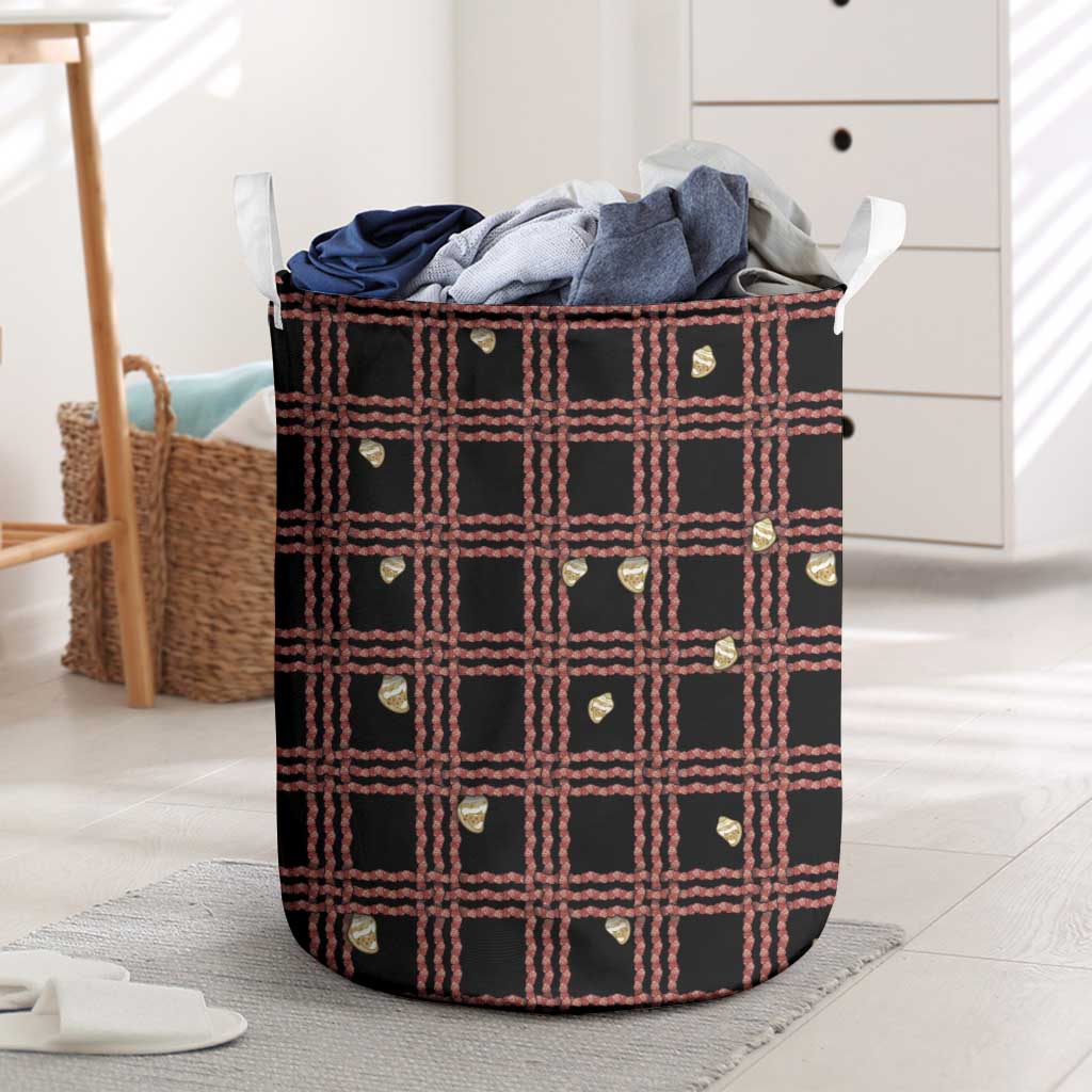 Hawaii Palaka Kahelelani Shell Lei Costume Laundry Basket Plaid Patterns