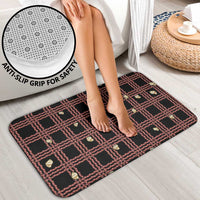 Hawaii Palaka Kahelelani Shell Lei Costume Bathroom Set Plaid Patterns DT05 - Polynesian Pride