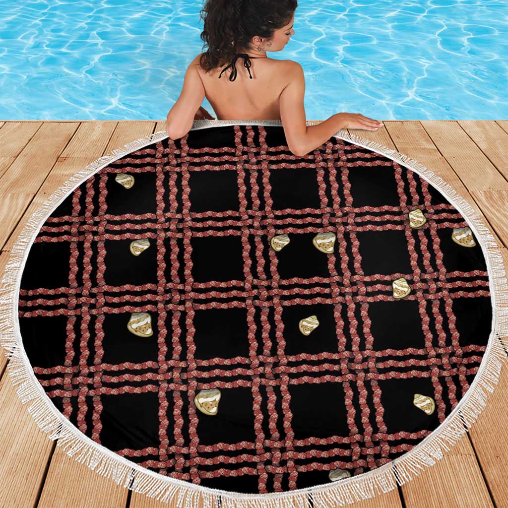 Hawaii Palaka Kahelelani Shell Lei Costume Beach Blanket Plaid Patterns DT05 - Polynesian Pride
