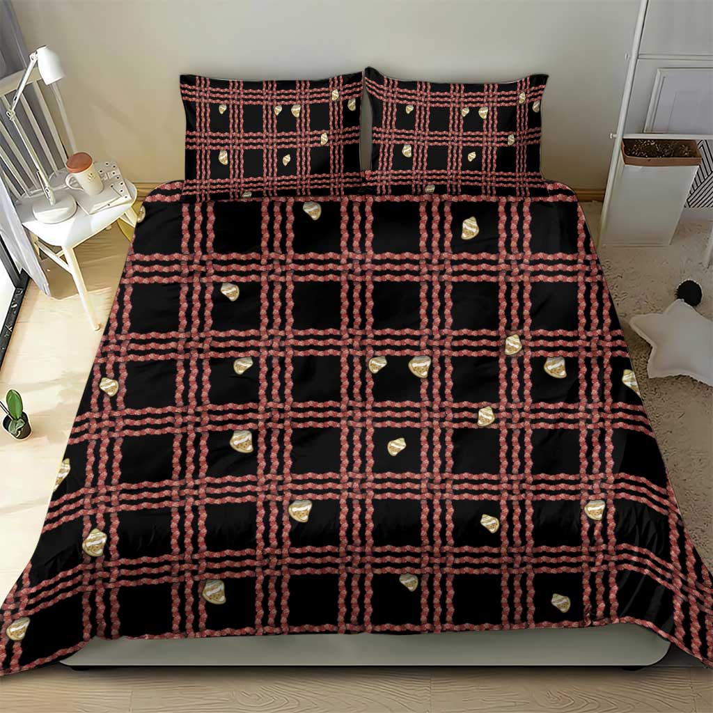 Hawaii Palaka Kahelelani Shell Lei Costume Bedding Set Plaid Patterns DT05 - Polynesian Pride
