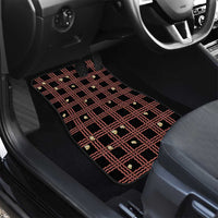Hawaii Palaka Kahelelani Shell Lei Costume Car Mats Plaid Patterns DT05 - Polynesian Pride