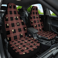 Hawaii Palaka Kahelelani Shell Lei Costume Car Seat Cover Plaid Patterns