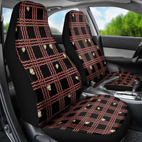 Hawaii Palaka Kahelelani Shell Lei Costume Car Seat Cover Plaid Patterns