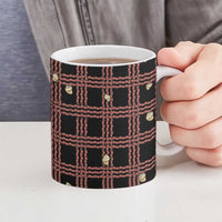 Hawaii Palaka Kahelelani Shell Lei Costume Ceramic Mug Plaid Patterns DT05 - Polynesian Pride
