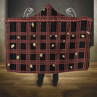 Hawaii Palaka Kahelelani Shell Lei Costume Hooded Blanket Plaid Patterns DT05 - Polynesian Pride