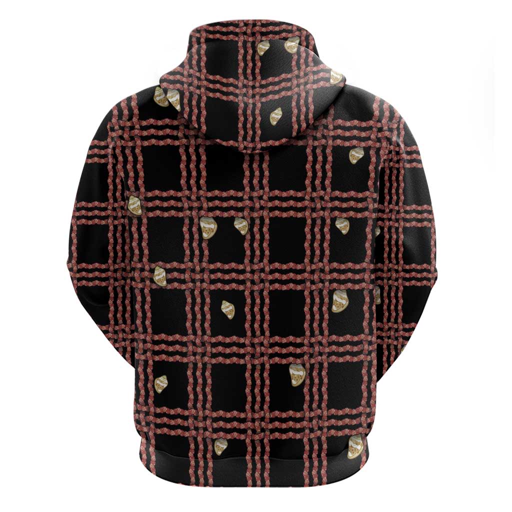 Hawaii Palaka Kahelelani Shell Lei Costume Hoodie Plaid Patterns DT05 - Polynesian Pride
