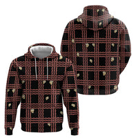 Hawaii Palaka Kahelelani Shell Lei Costume Hoodie Plaid Patterns DT05 - Polynesian Pride