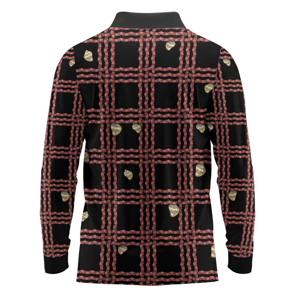 Hawaii Palaka Kahelelani Shell Lei Costume Long Sleeve Polo Shirt Plaid Patterns DT05 - Polynesian Pride