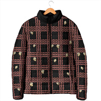 Hawaii Palaka Kahelelani Shell Lei Costume Padded Jacket Plaid Patterns DT05 - Polynesian Pride