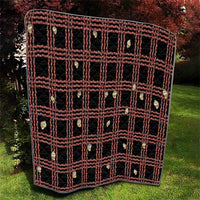Hawaii Palaka Kahelelani Shell Lei Costume Quilt Plaid Patterns DT05 - Polynesian Pride