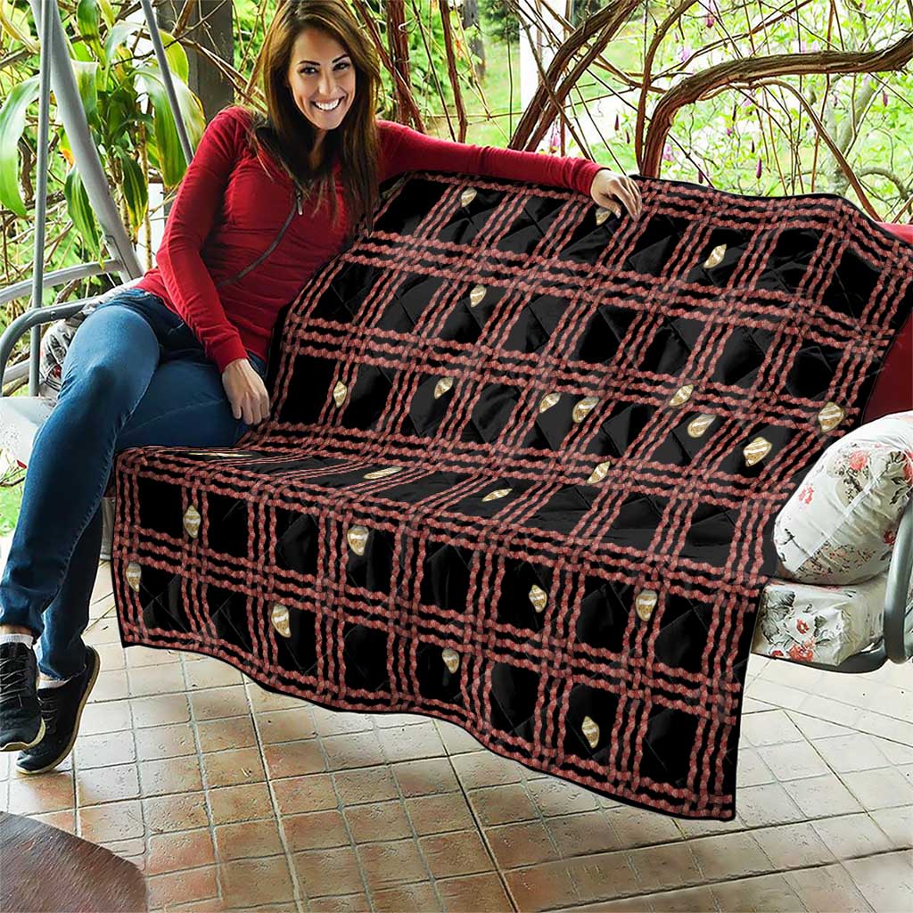 Hawaii Palaka Kahelelani Shell Lei Costume Quilt Plaid Patterns DT05 - Polynesian Pride