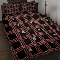 Hawaii Palaka Kahelelani Shell Lei Costume Quilt Bed Set Plaid Patterns