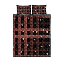 Hawaii Palaka Kahelelani Shell Lei Costume Quilt Bed Set Plaid Patterns