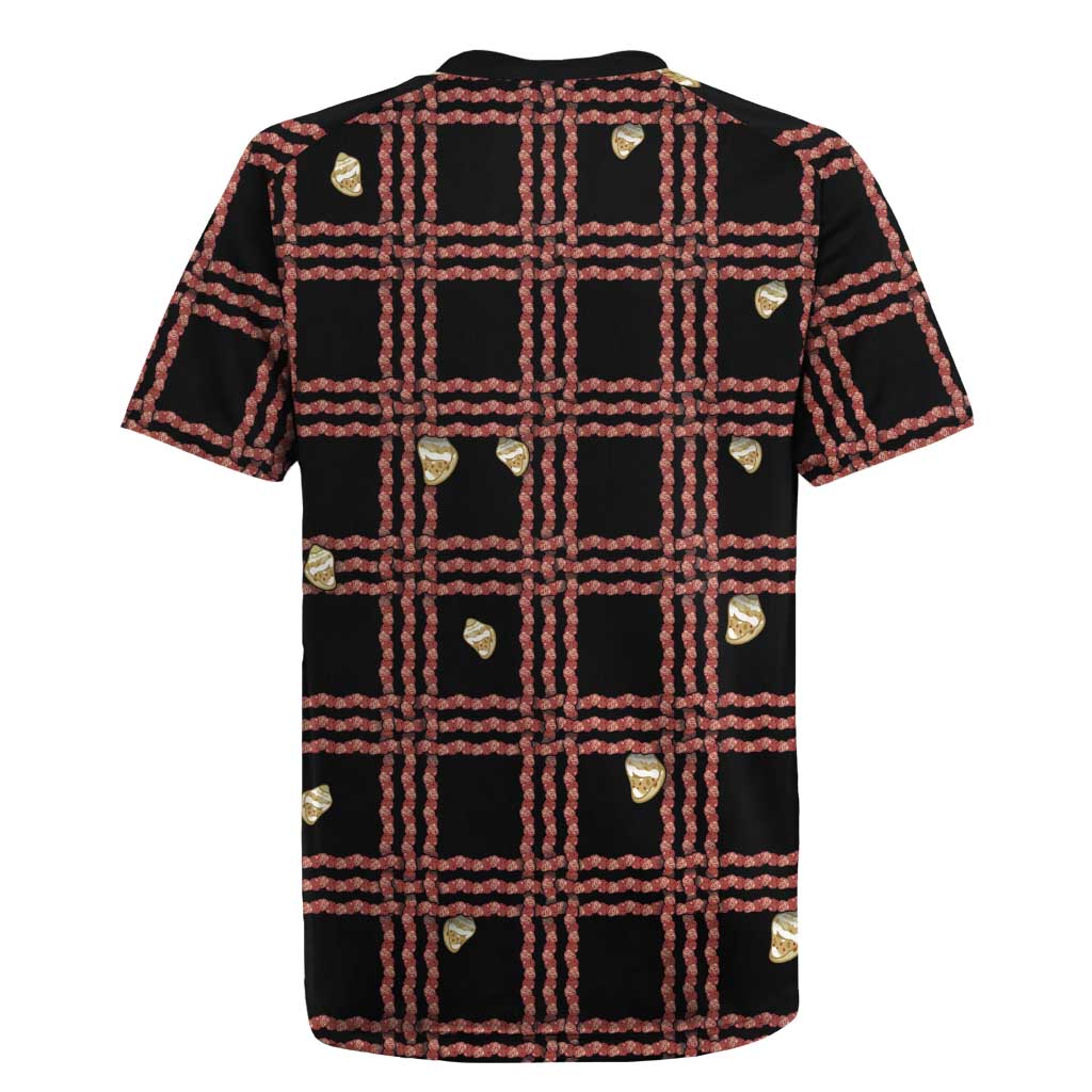 Hawaii Palaka Kahelelani Shell Lei Costume Rugby Jersey Plaid Patterns DT05 - Polynesian Pride