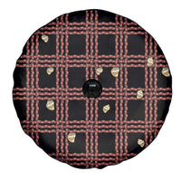 Hawaii Palaka Kahelelani Shell Lei Costume Spare Tire Cover Plaid Patterns DT05 - Polynesian Pride