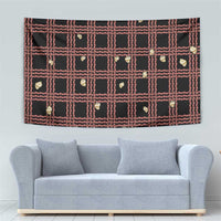 Hawaii Palaka Kahelelani Shell Lei Costume Tapestry Plaid Patterns DT05 - Polynesian Pride