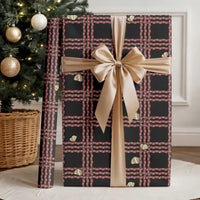 Hawaii Palaka Kahelelani Shell Lei Costume Wrapping Paper Plaid Patterns DT05 - Polynesian Pride