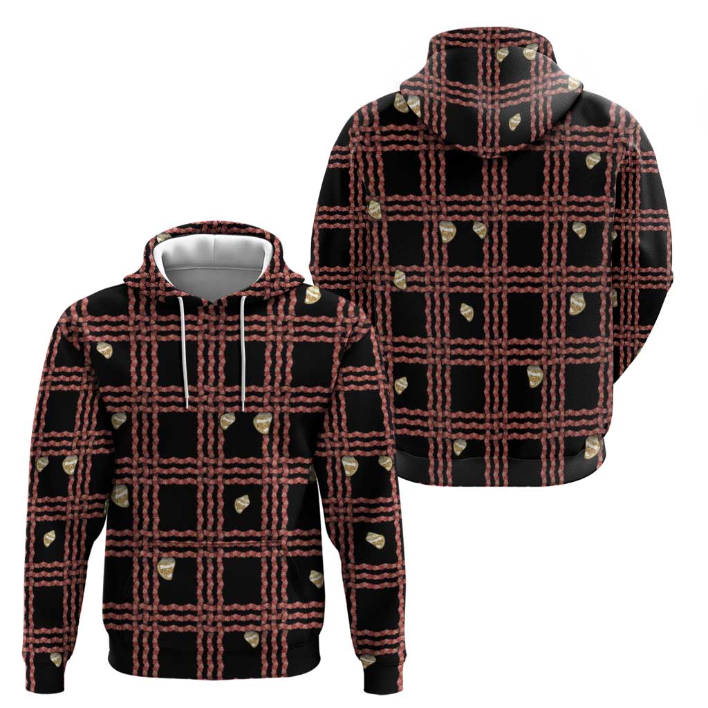 Hawaii Palaka Kahelelani Shell Lei Costume Zip Hoodie Plaid Patterns DT05 - Polynesian Pride