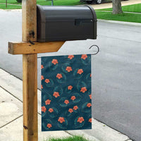 Hawaii Monstera Garden Flag Hibiscus Flowers Simple Style - Polynesian Pride