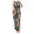 Hawaii Tank Maxi Dress Green Polynesian Monstera Patterns - Polynesian Pride