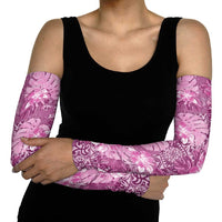 Hawaii Arm Sleeves Magenta Polynesian Monstera Patterns DT05 - Polynesian Pride