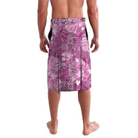 Hawaii Lavalava Magenta Polynesian Monstera Patterns - Polynesian Pride
