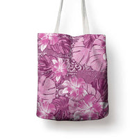 Hawaii Tote Bag Magenta Polynesian Monstera Patterns DT05 - Polynesian Pride