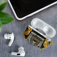 Aotearoa Ngati Whatua AirPods Case Maori Tribal Gold Paua Shell Pattern DT05 - Polynesian Pride