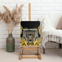 Aotearoa Ngati Whatua Canvas Wall Art Maori Tribal Gold Paua Shell Pattern DT05 - Polynesian Pride