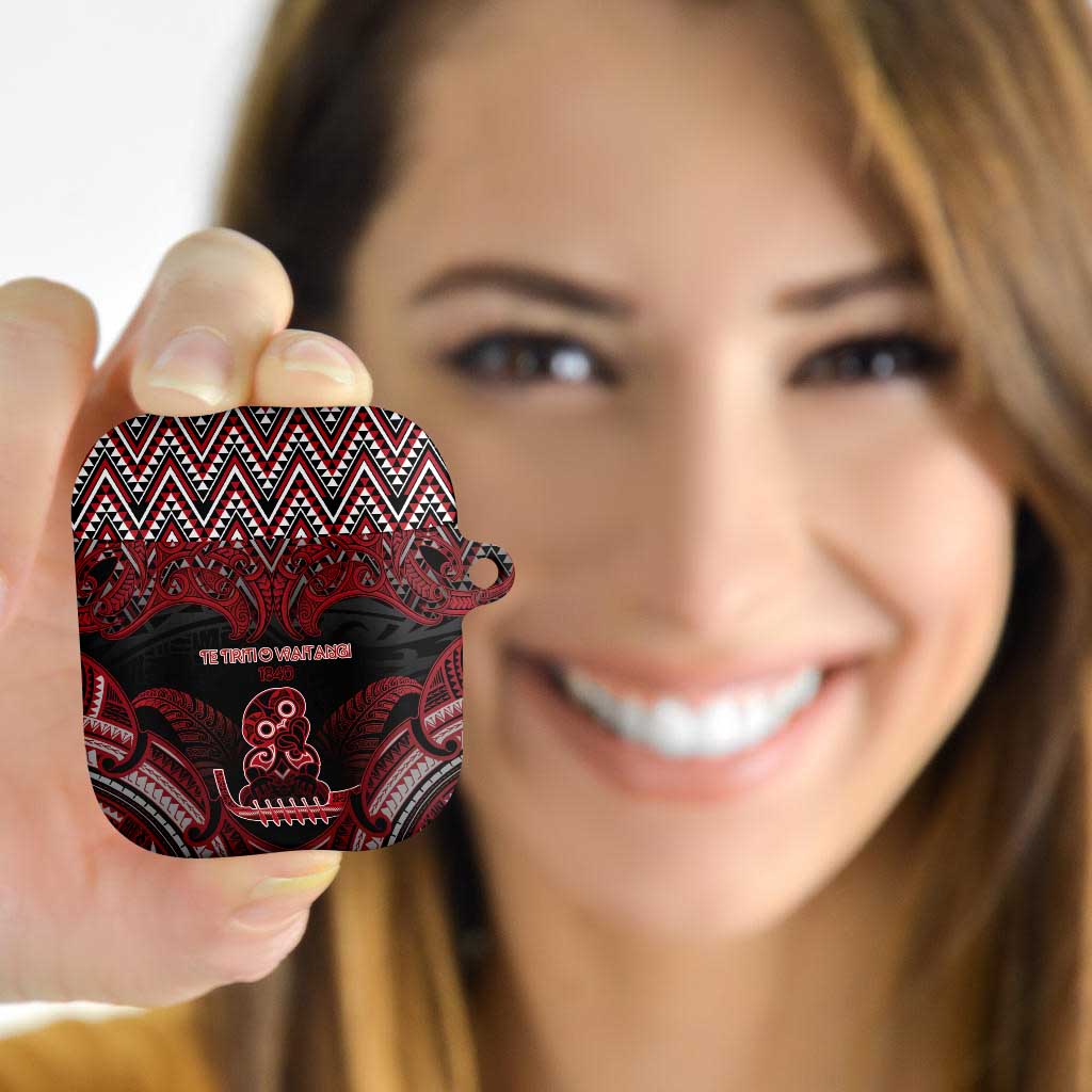 New Zealand Waitangi Day AirPods Case Te Tiriti O Waitangi 1840 DT05 - Polynesian Pride