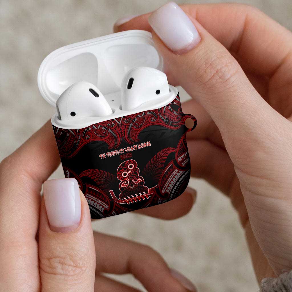 New Zealand Waitangi Day AirPods Case Te Tiriti O Waitangi 1840 DT05 - Polynesian Pride